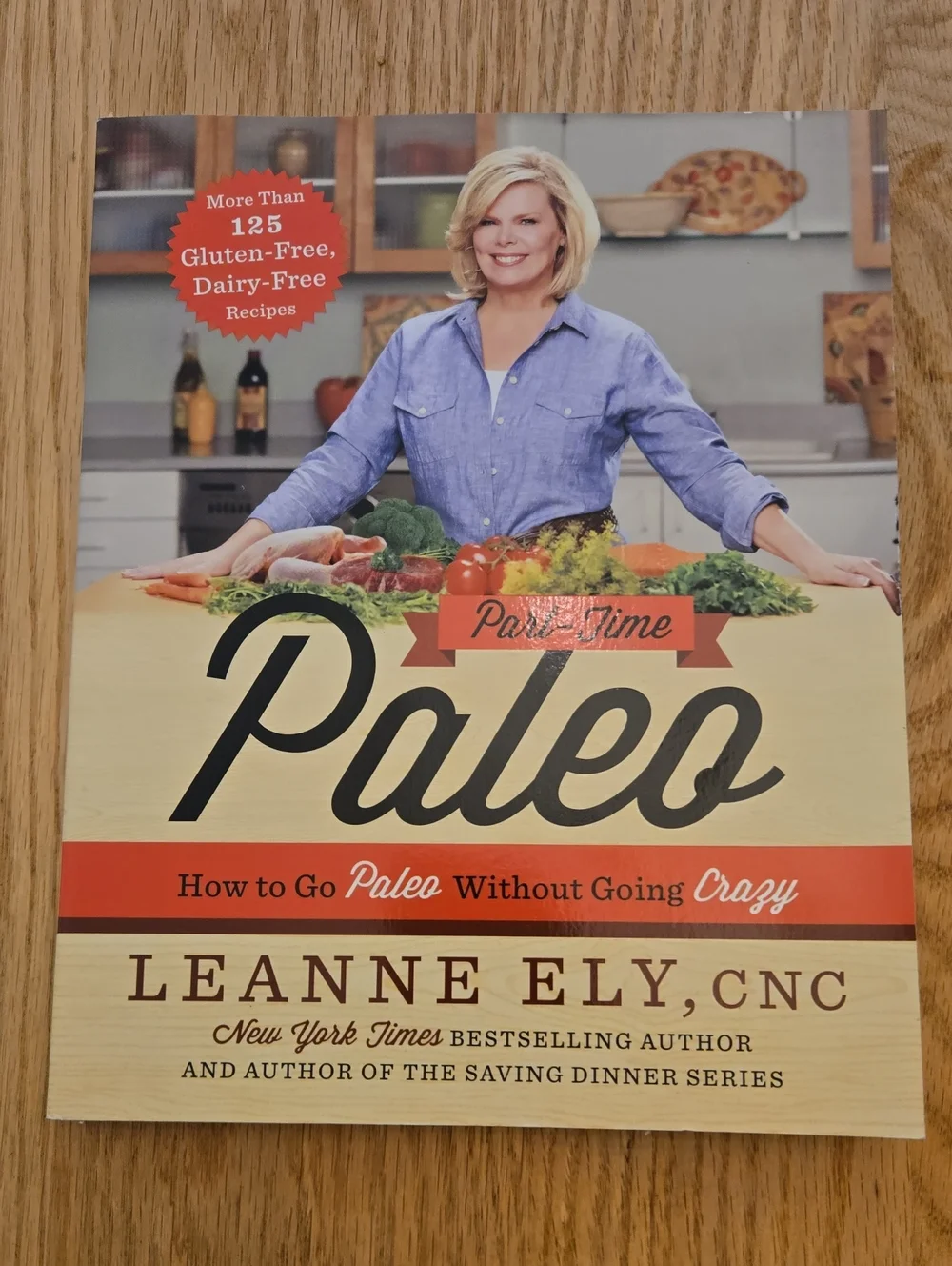 Leanne Ely Paleo Cookbook - Beige Cover